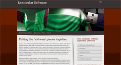 Desktop Screenshot of lenticular-software.eu